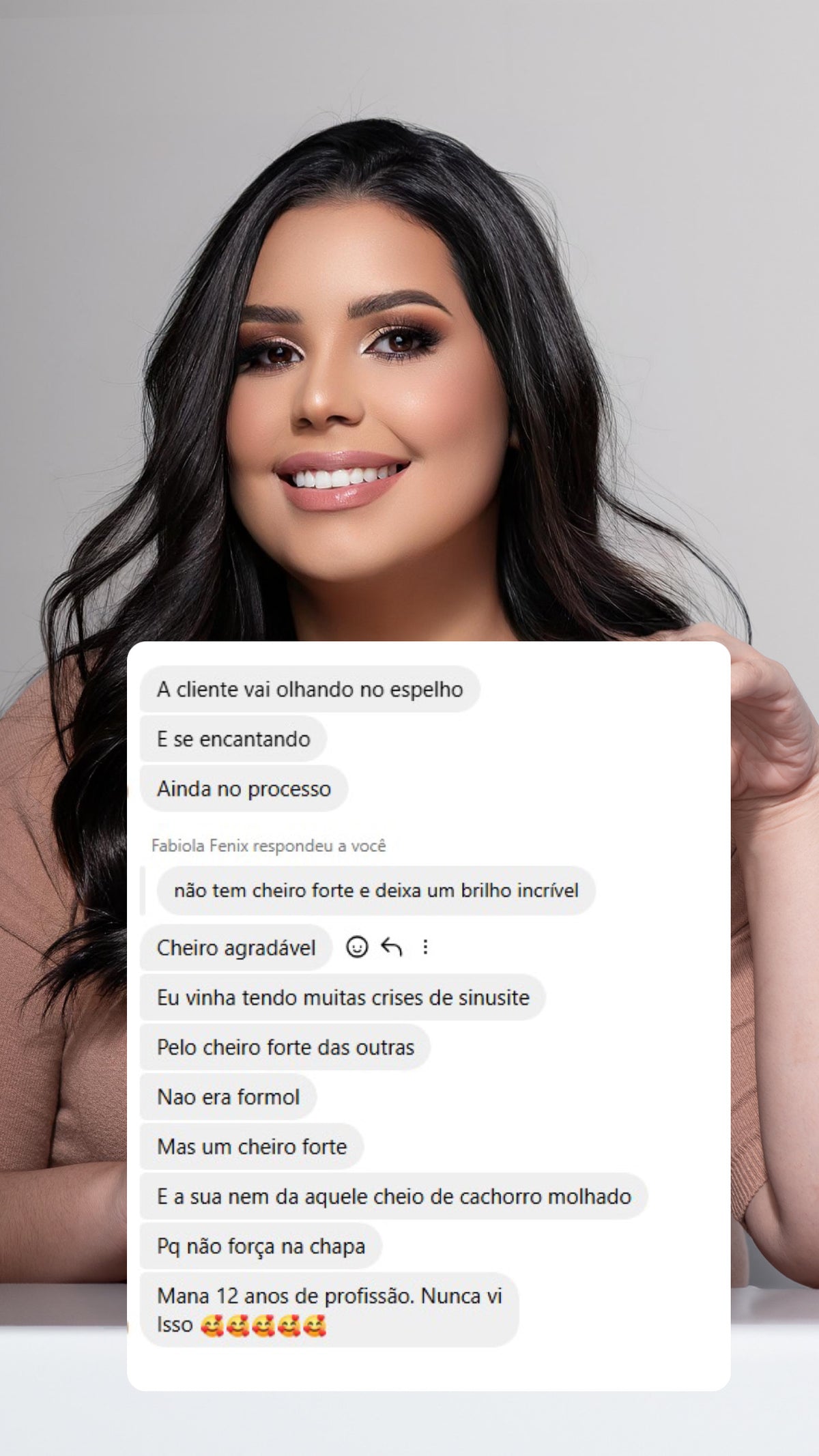 KIT ESSENCIAL HARMONIZAÇÃO DOS FIOS 100% SEM FORMOL